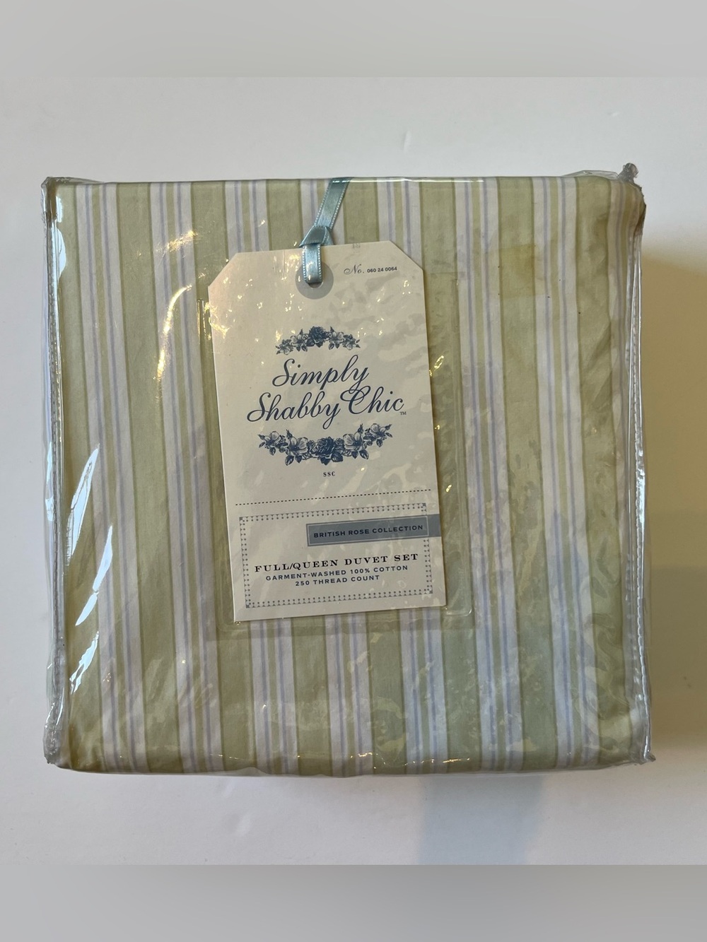 RACHEL ASHWELL SIMPLY SHABBY CHIC BRITISH ROSE QUEEN/FULL DUVET SET | NWT